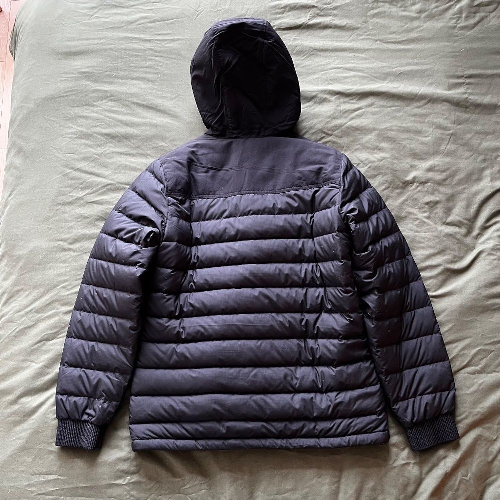 L.L. Bean Sherpa-Lined Classic Down Hooded Jacket Parka Hoodie North Face LL - Picture 8 of 8